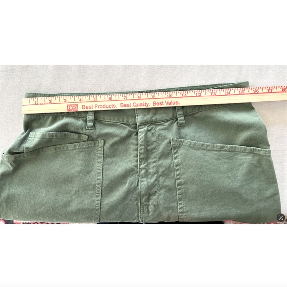NILI LOTAN Shon Cotton Pants in Camo Green - EUC! - 4 - Picture 9 of 12